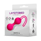Fitty 3 - Bolas Kegel Con Peso 62 Gr