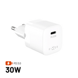 Fixed Mini Usb-C Gan Charger 30w, White