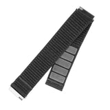 Fixed Nylon Sporty Strap With Quick Release 20mm For Smartwatch, Dark Gray