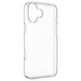 Fixed Story Antiuv Tpu Back Cover For Apple Iphone 16 Plus, Clear