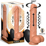 Flavius Dildo Con Vibración, Thrusting Y Waving 360º 9 - 23 Cm