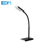 Flexo Led Sobremesa 7w 400lm 4000k Color Negro 9x13x33cm Edm