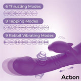 Fliper Vibrador Con Thrusting Y Doble Pulsación 3 Motores