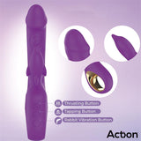 Fliper Vibrador Con Thrusting Y Doble Pulsación 3 Motores