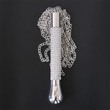Flogger De Cadenas Con Mango Con Brillantes