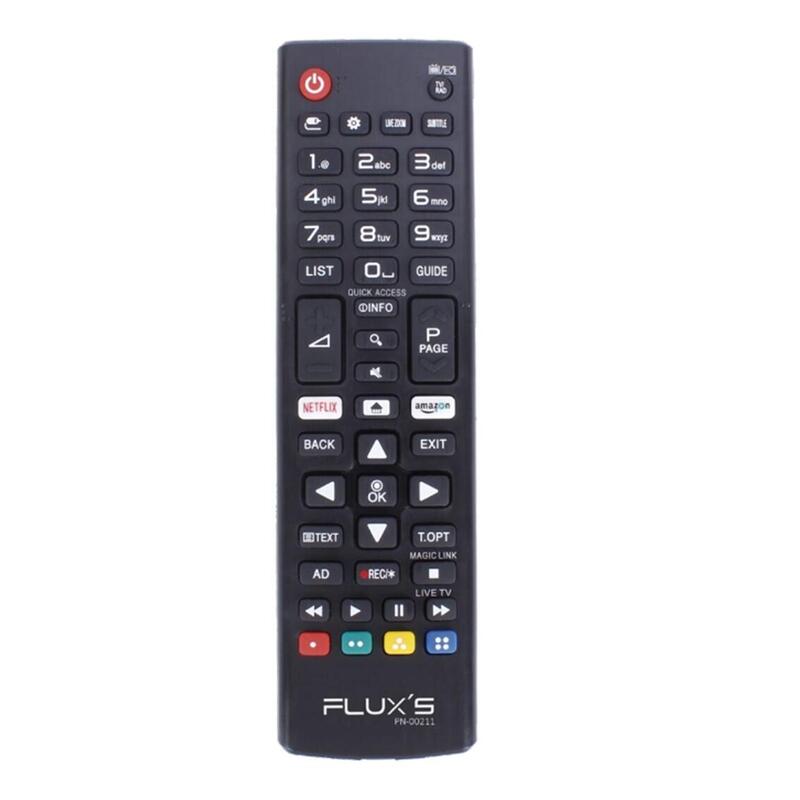Flux´S Mando A Distancia Inalambrico Universal Lg Negro