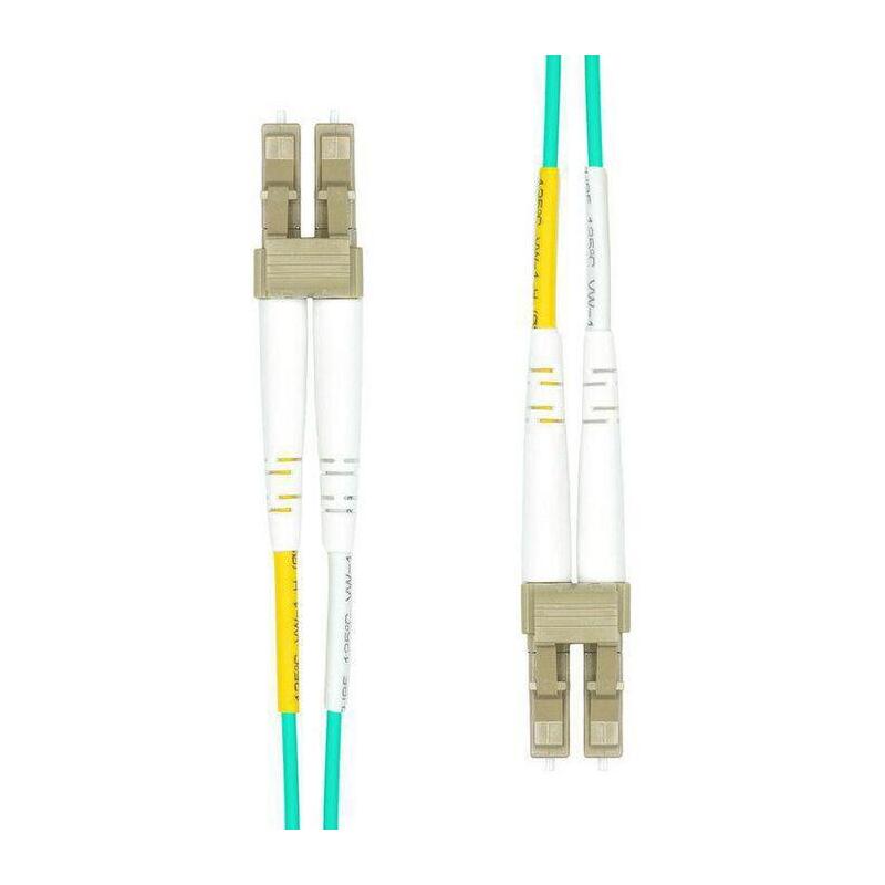 Fo Cable 50/125. Om3.  Lc/Lc-Pc. Aqua. 10m