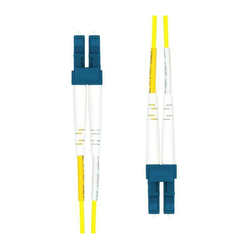 Fo Cable 9/125æ. Os2.  Lc/Lc-Pc. Yellow 1.0m