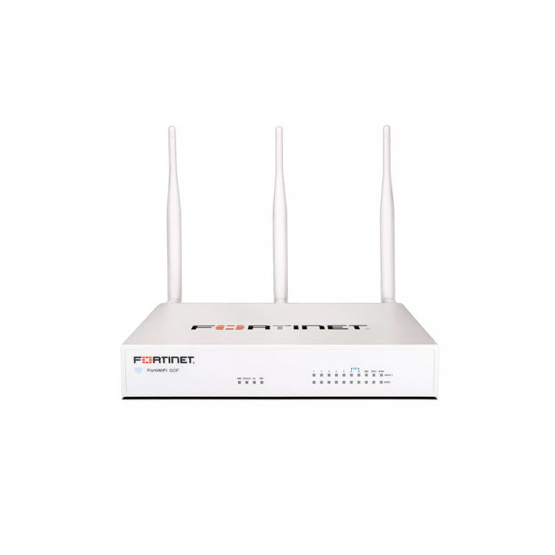 Fortinet Fortiwifi Fwf-60f-E   10xge Rj45 Ports (Including 2xwan Ports, 2xdmz Ports, 7x Internal Ports) Wireless (802.11 A/B/G/N/Ac)