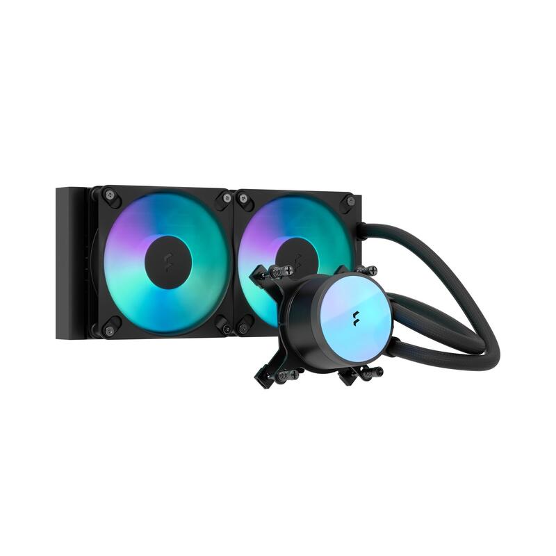 Fractal Design Radius 240 Rgb Water Cooling Unit, Black