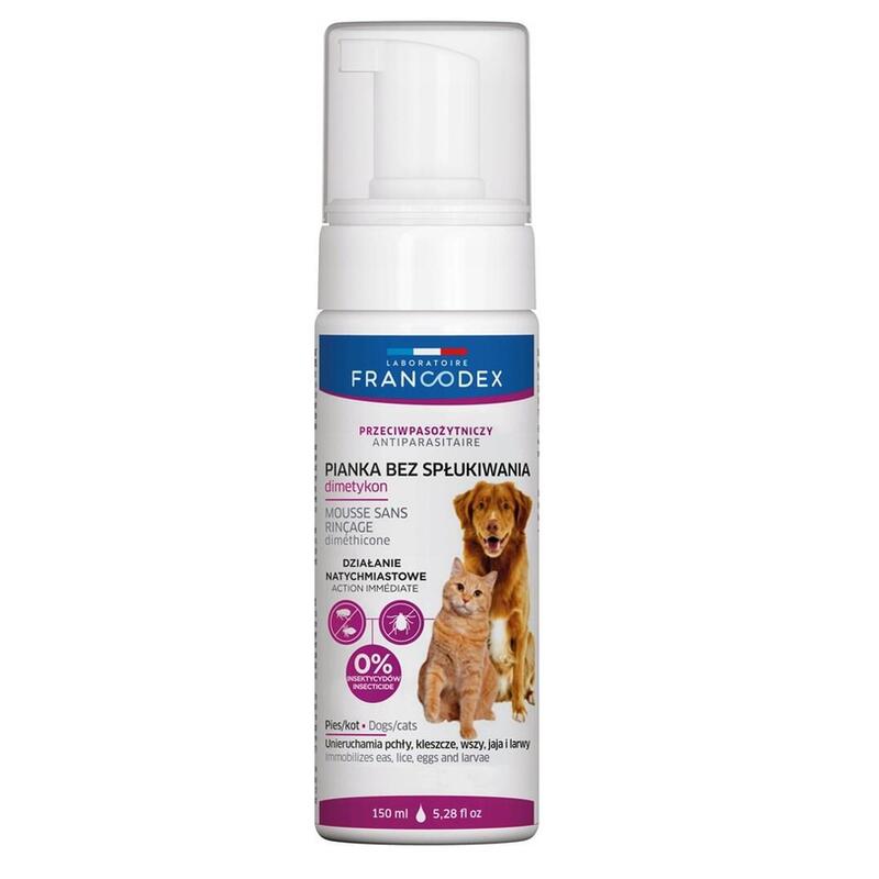 Francodex Pl Pianka Para Perro I Kota Bez Splukiwania Z Dimetykonem  150ml