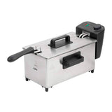 Freidora De Acero Inoxidable 3 L 2000 W