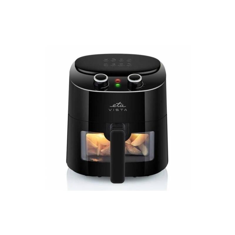 Freidora De Aire  Eta Vista Eta016890000 Caliente, 4,3 L, Negra