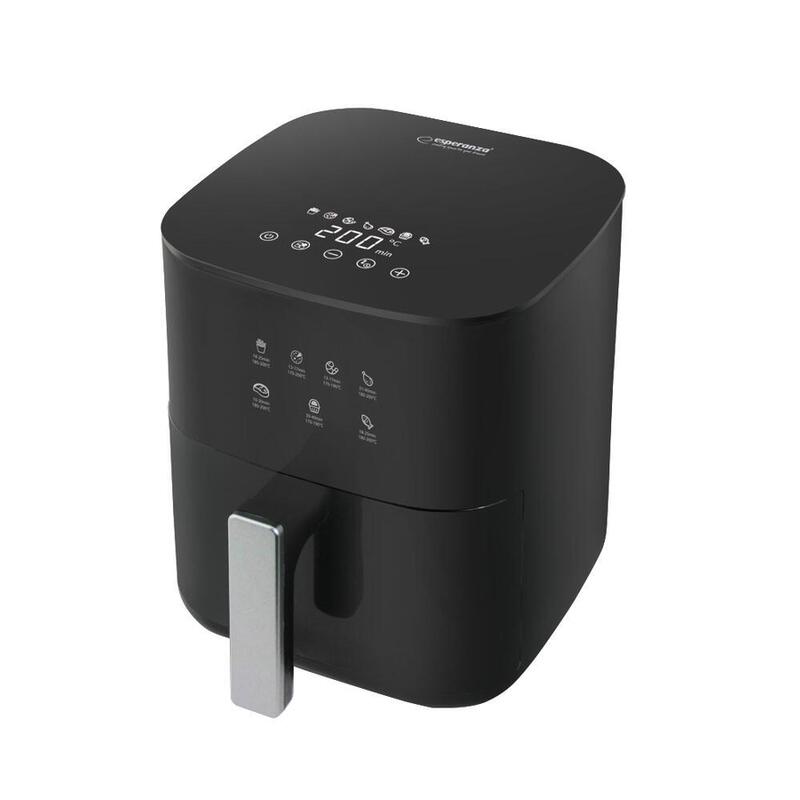Freidora Esperanza Eka002 Sin Grasa 3.5l 1350w Negra