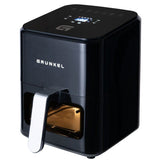 Freidora Por Aire Sin Aceite Grunkel Black Easy Fryer 1200w Capacidad 4l