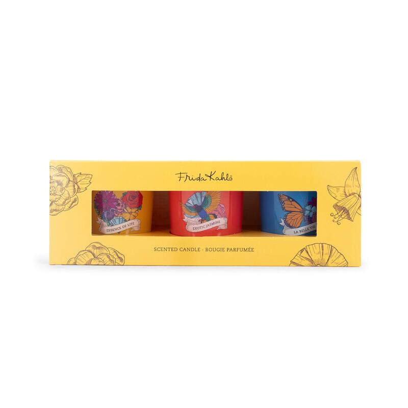 Frida Kahlo Duftkerze - La Belle Vie, Exotic Jasmine 3er Set