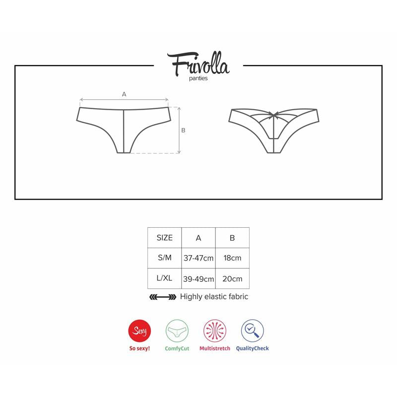 Tanga  Frivolla Panties Talla S/M Obsessive