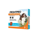 Frontpro Pastillas Contra Pulgas Y Garrapatas Para Perro (>10-25 Kg) - 3x 68mg
