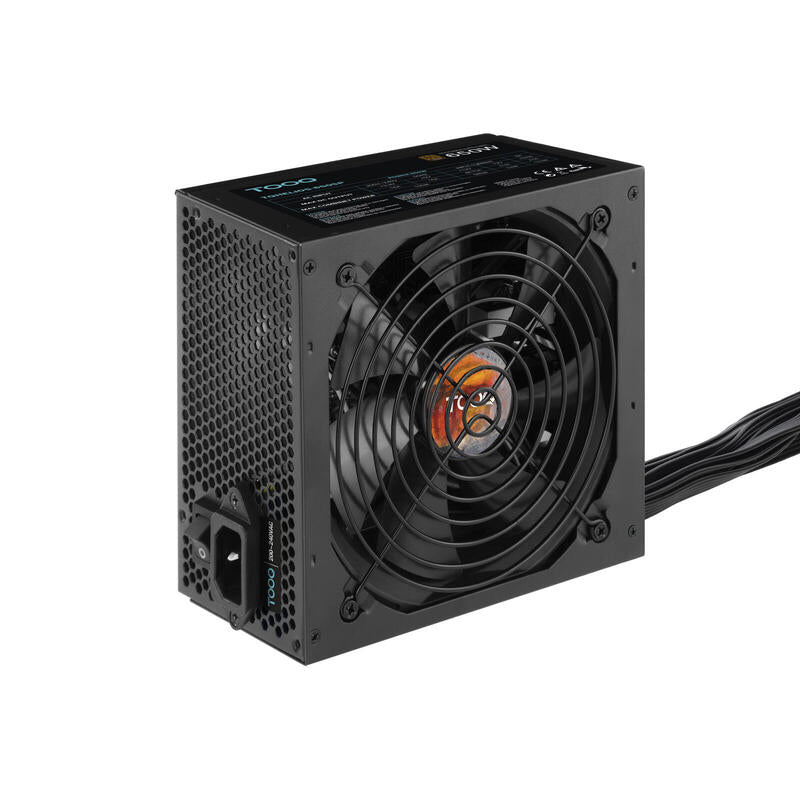 Fuente De Alimentación Tooq Tqhelios-650sp 650w Ventilador 12cm 80 Plus Bronze