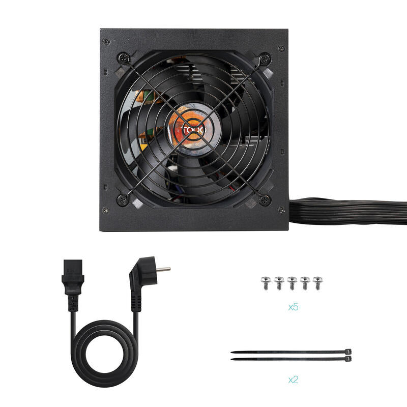 Fuente De Alimentación Tooq Tqhelios-850sp 850w Ventilador 12cm 80 Plus Bronze