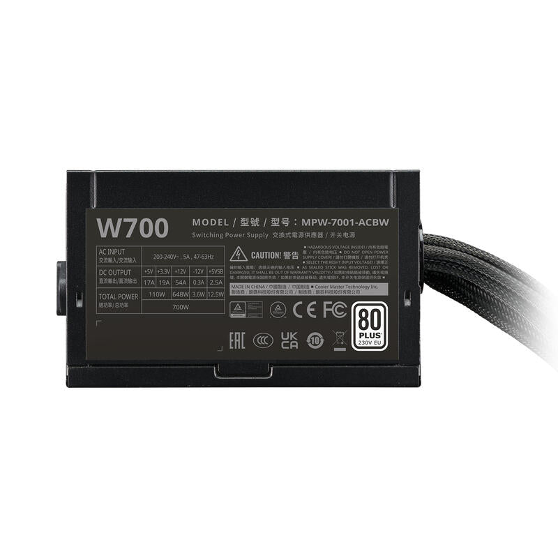 Fuente Alimentacíon Cooler Master Elite Nex White 230v 700, Mpw-7001-Acbw-Be1