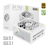Fuente Alimentacion Gamemax  Psu  Gx Pro 1050g Wh  1050w  Gold  Full Modular  White