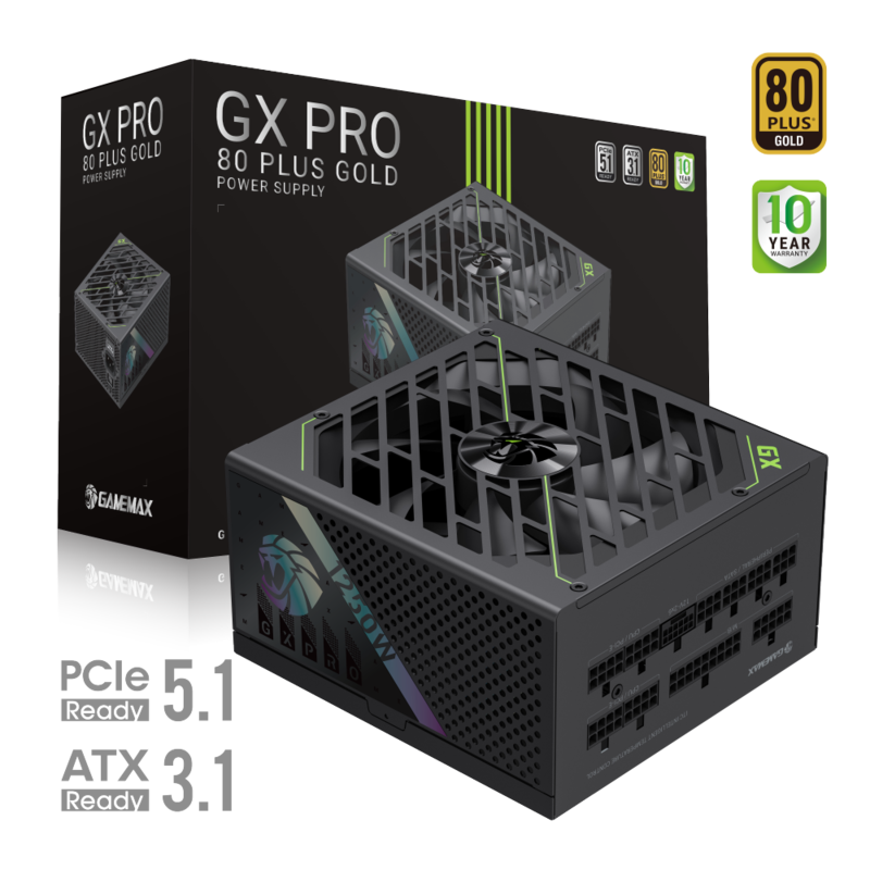 Fuente Alimentacion Gamemax  Psu  Gx Pro 1250g  1250w  Gold  Full Modular