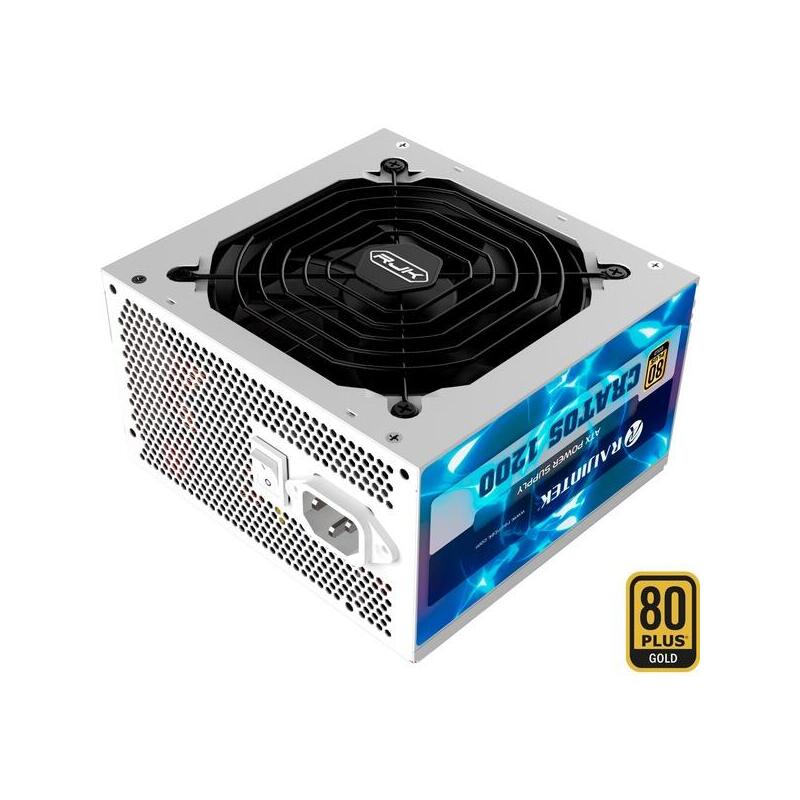 Fuente Alimentacíon Raijintek Cratos 1200 White, 1200w 0r30b00004
