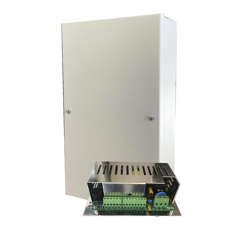 Fuente De Alimentación 12v 4a Certificada Grado 3 Caja Metálica Grande 280x167x71mm