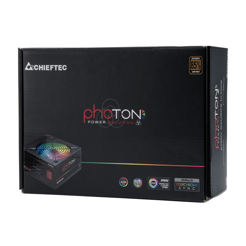 Fuente De Alimentacion Chieftec Photon 750 W 24-Pin Atx Ps/2 Negro