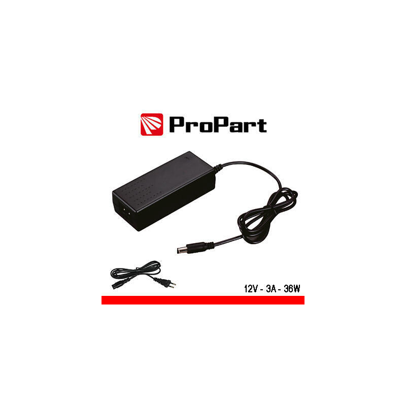 Fuente De Alimentación De Conmutación 12vdc 3a (36w)