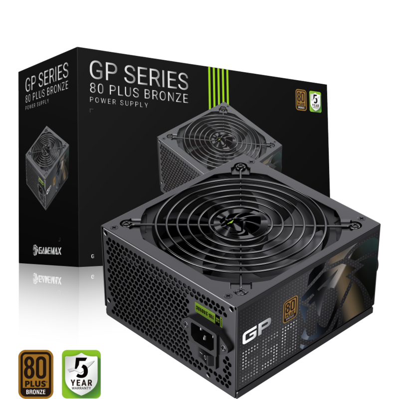 Fuente De Alimentación Gamemax Gp 550b 550w Bronce No Modular