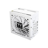 Fuente De Alimentación Thermaltake Toughpower Gt Snow 1000w  De Pc White, 1x Gpu De Alta Potencia De 12 Pines, 5x Pcie, Gestión De Cables, 1000 Vatios Ps-Tpt-1000fnfage-W
