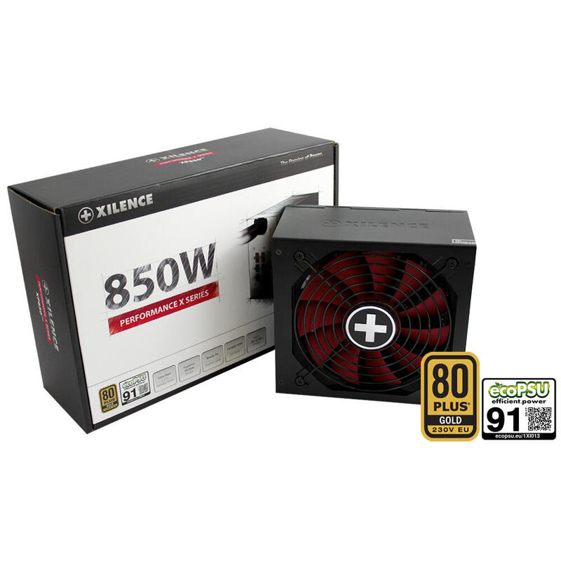 Fuente De Alimentacion Xilence Xp850mr9 850 W 20+4 Pin Atx Atx Negro, Rojo