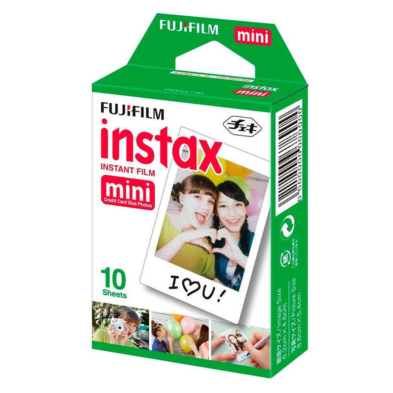 Fujifilm Carga Cartucho 10 Fotos Instax Mini
