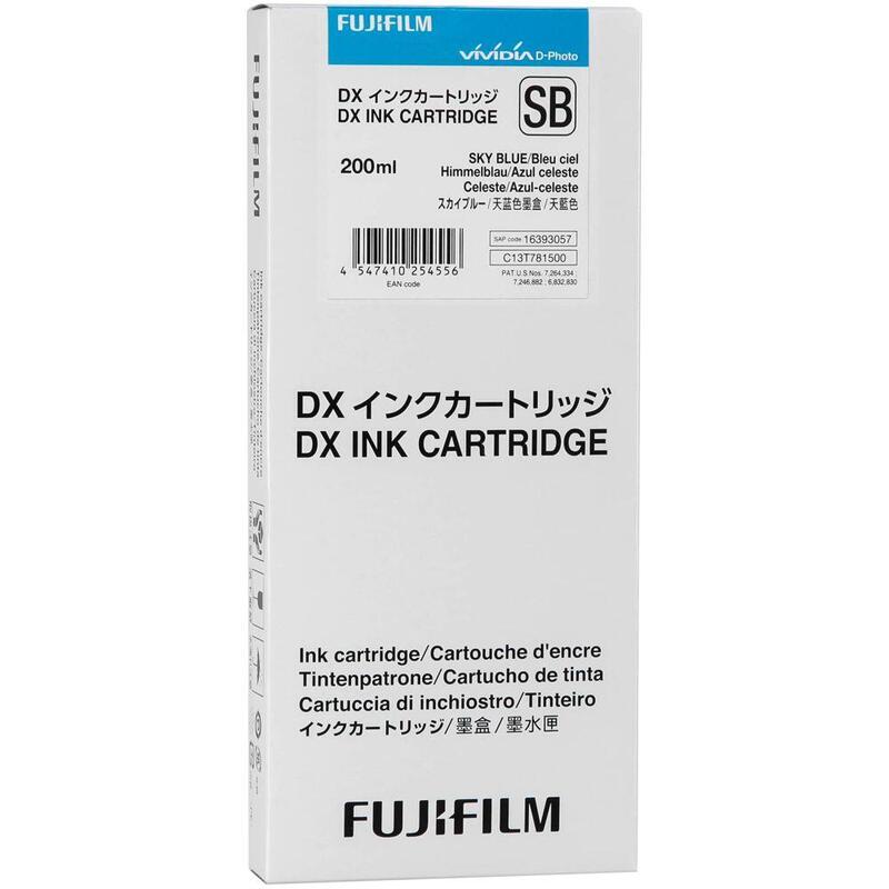 Fujifilm Dx Ink Cartridge 200 Ml Skyblue