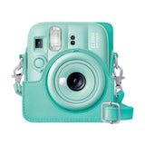 Fujifilm Funda Instax Mini 13 Lagoon Green Funda De Cámara Con Correa Ajustable