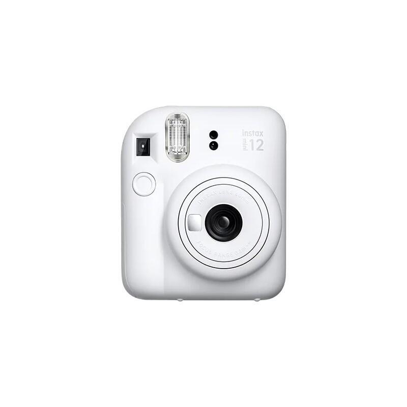 Fujifilm Instax Mini 12 Camara, Caly Blanco + Instax Mini Glossy(10pl)