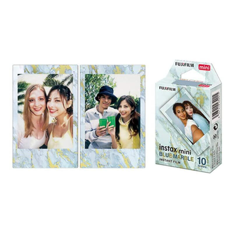 Fujifilm Instax Mini Blue Marble (Paquete De 10)