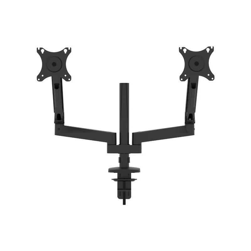 Full Motion Twin Screen Desk  Mount