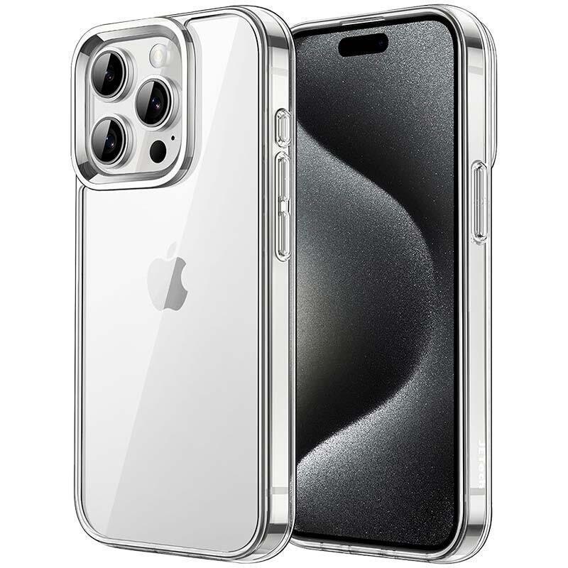 Funda Antigolpes Premium Para Iphone 16 Pro 6.3" Acrílico Anti-Amarillo Transparente