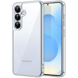 Funda Antigolpes Premium Para Samsung Galaxy S25+ / S24+ 5g Acrílico Anti-Amarillo Transparente