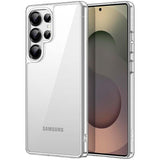 Funda Antigolpes Premium Para Samsung Galaxy S25 Ultra 5g Acrílico Anti-Amarillo Transparente