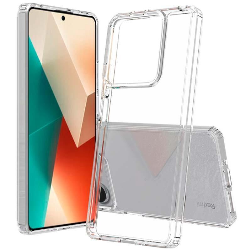Funda Antigolpes Premium Para Xiaomi Redmi Note 13 4g Acrílico Anti-Amarillo Transparente