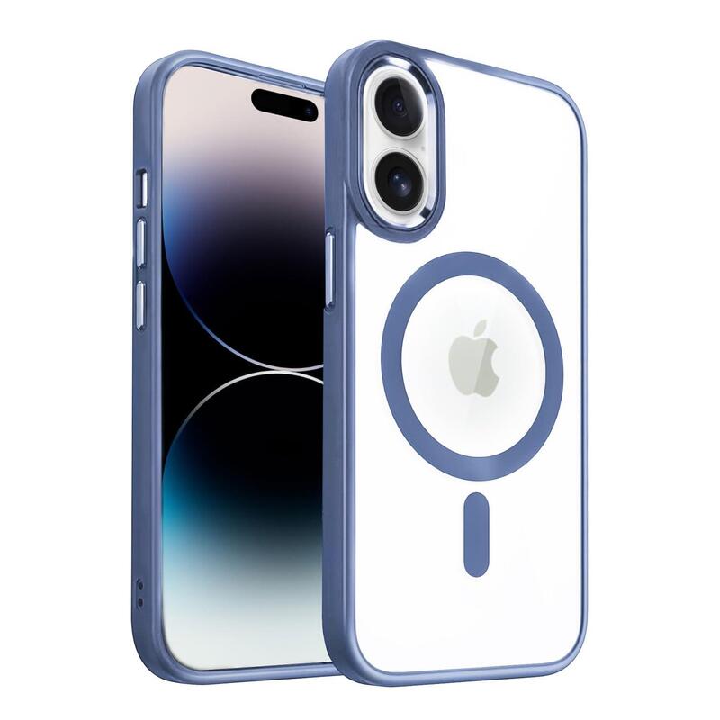 Funda Bumper Compatible Magsafe Para Iphone 17 - Azul - Jaym®