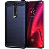 Funda Carbon Ultra Xiaomi Mi 9t / Mi 9t Pro (Azul Oscuro)