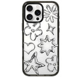 Funda Chrome Doodles Iphone 16 Pro