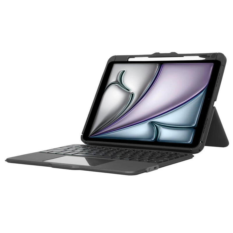 Funda Con Teclado Targus Versavu Qwerty Español Bluetooth Negro