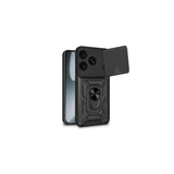 Funda Cool Iphone 17 Pro Hard  Ring Negro