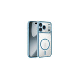 Funda Cool Iphone 17 Pro Magnetica Borde Celeste